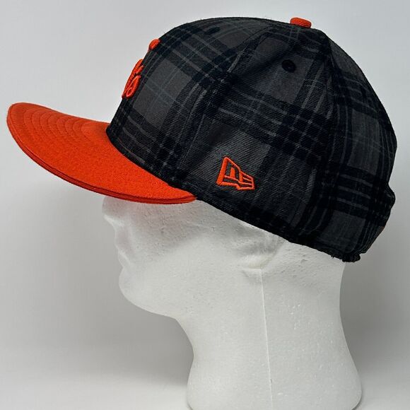 Undefeated x New Era Hat Baseball Cap Gray Plaid 5s UNDFTD 59Fifty Fitted 7 5/8 - Picture 7 of 11